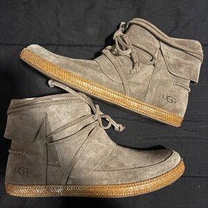 UGG Women's Tan Ankle Booties